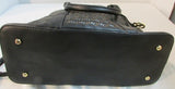 Giani Bernini Black Leather Lattice Satchel