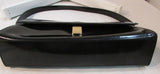 Furla Vintage Gloss Purse Black Leather Made in Italy