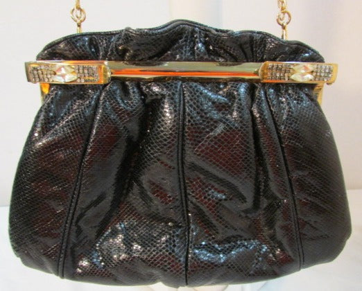 Vintage 70s Glamorous Carlos Fiori Italian Clutch