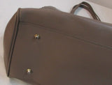 Varriale Large Italian Cross-grain Leather Tote