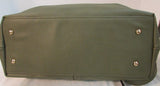 Charming Charlie Olive Green Large Satchel