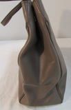 Varriale Large Italian Cross-grain Leather Tote