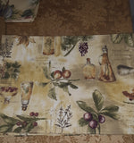 New - Set of 6 Reinforced Cloth Table Place-Mats