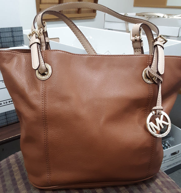 Michael Kors Large Carmel Tan Leather Tote