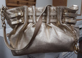 Michael Kors Metallic Gold Satchel