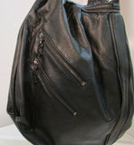 Christian Audigier Black Zee Zee Top Ziggy Hobo Bag