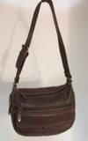 Fossil Brown Leather Shoulder Bag