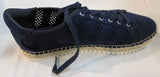 Marc Fisher Baila Dark Blue Fabric Shoes