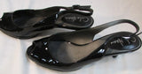 Cole Haan Nike Air Clair OT Sling Back Black Patent Pump