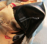 Stone Mountain Crossbody Leather Purse with Wristlet