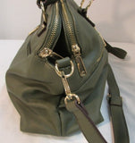 Charming Charlie Olive Green Large Satchel