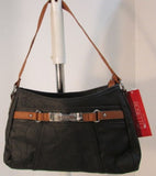 Rosetti Purse Black Vinyl Bay Breeze Small Hobo - NWT