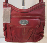 BOC Born Concept Burgundy Vinyl Purse