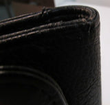 Guess Black Leather Tri-Fold Wallet