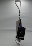 Adrienne Vittadini Beige Pebble Leather Wristlet