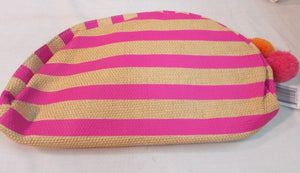 Saxs Fifth Avenue Dior Wood Pulp Hot Pink Cosmetic Bag