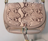 Antonio Melani Taupe Reptile Skin - NWT