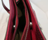 BOC Born Concept Burgundy Vinyl Purse