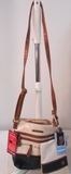 Stone Mountain Crossbody Leather Purse with Wristlet