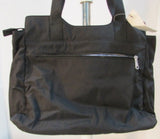 Beside-U Black Nylon Satchel Tote - NWT