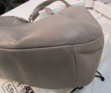 Coach Kristin Large Taupe Leather Satchel