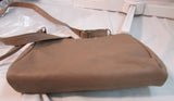 Tan Faux Leather Fringe Shoulder Bag