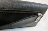 Guess Black Leather Tri-Fold Wallet