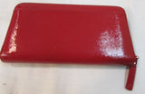 Kate Spade Red Leather Jackson Large Continental Wallet