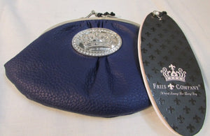 Friis Company Purple Kiss Clasp Bell Wallet - NWT