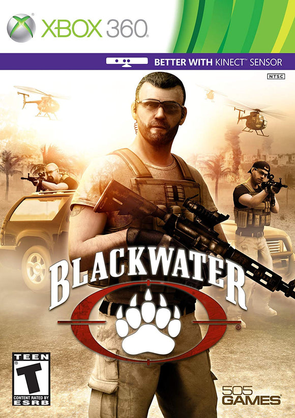 Xbox 360 Kinect Blackwater