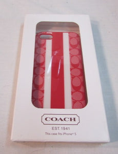 Coach Signature Cell Phone Case