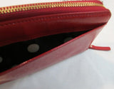 Kate Spade Red Leather Jackson Large Continental Wallet