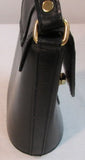 Vintage Moda Italiana All Black Leather Purse