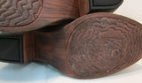 K9 Boots by Rocket Dog Brown Faux Leather Ankle Booties
