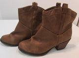 K9 Boots by Rocket Dog Brown Faux Leather Ankle Booties