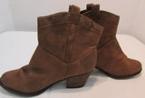 K9 Boots by Rocket Dog Brown Faux Leather Ankle Booties