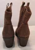 K9 Boots by Rocket Dog Brown Faux Leather Ankle Booties