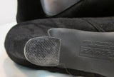 Dexflex Comfort Black Suede Faux Leather Ankle Bootie