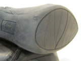 Fioni Black Faux Leather Tall Heel Boot