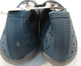 Muk Luk Sport Turquoise Sandy Round Toe Slip-ons