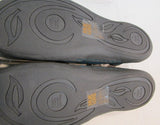 Muk Luk Sport Turquoise Sandy Round Toe Slip-ons