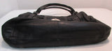 Coach Cricket Black Leather Large Shoulder Bag