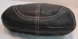 Coach Black Leather with White Stitching Small Hobo