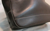 Coach Dark Brown Leather Small Tote
