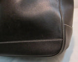 Coach Dark Brown Leather Small Tote
