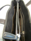 Coach Dark Brown Leather Small Tote