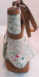 Coach Multi-Colored Signature Stripe Chelsea Purse