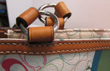 Coach Multi-Colored Signature Stripe Chelsea Purse