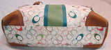 Coach Multi-Colored Signature Stripe Chelsea Purse