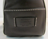 Coach Dark Brown Leather Small Tote